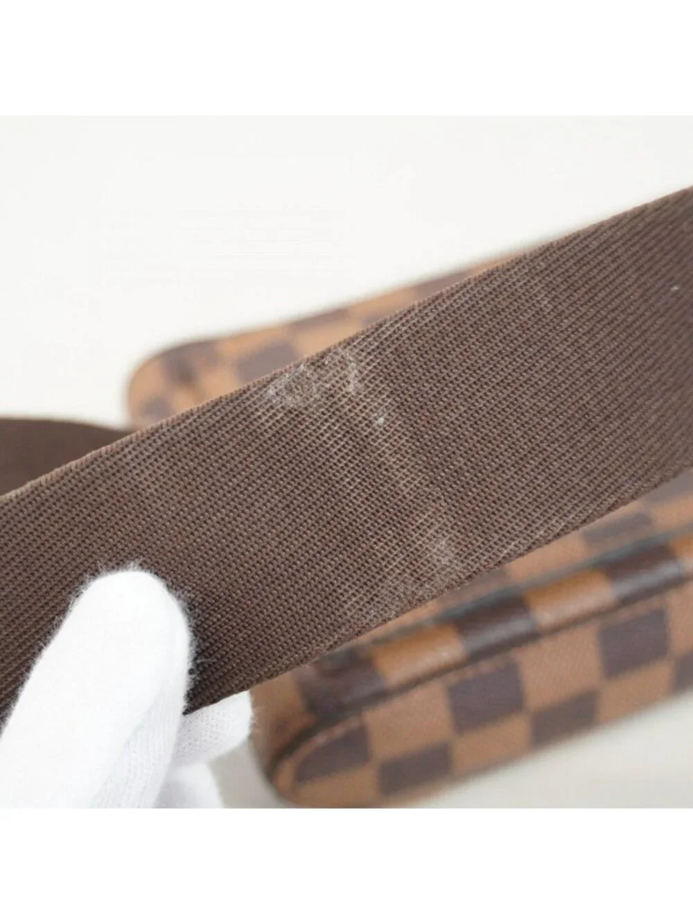 Louis Vuitton Belt Bag Damier Geronimos Ebene